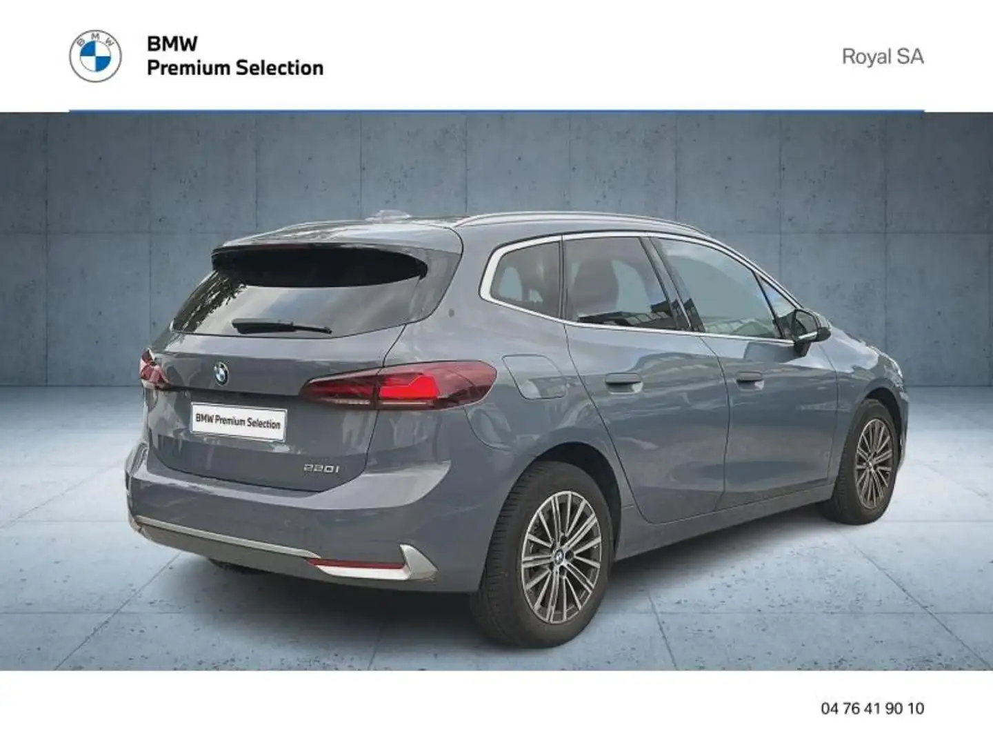 BMW 220 220i 170ch Luxury DKG7 Gris - 2