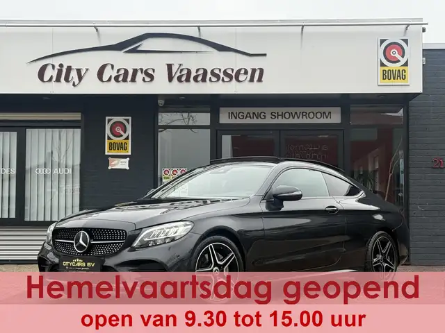 Mercedes-Benz C 200 Coupé AMG Line night pakket 184 pk pano navi clima