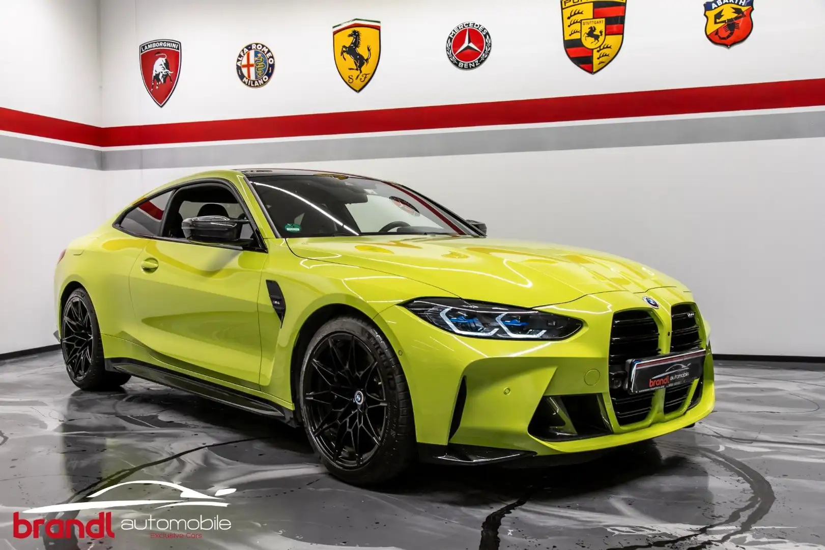 BMW M4 /Manual /DE /Carbon /24k Ausstattung/Garantie Amarillo - 2