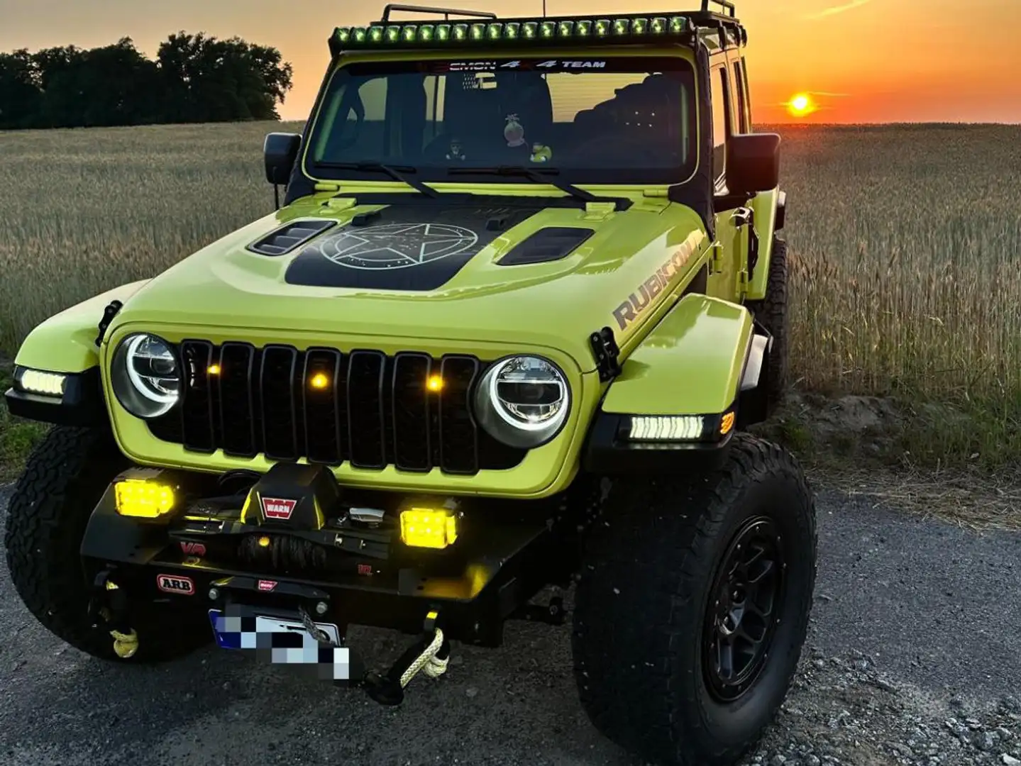 Jeep Wrangler LEGGERE! 3.6 V6 RUBICON Giallo - 1