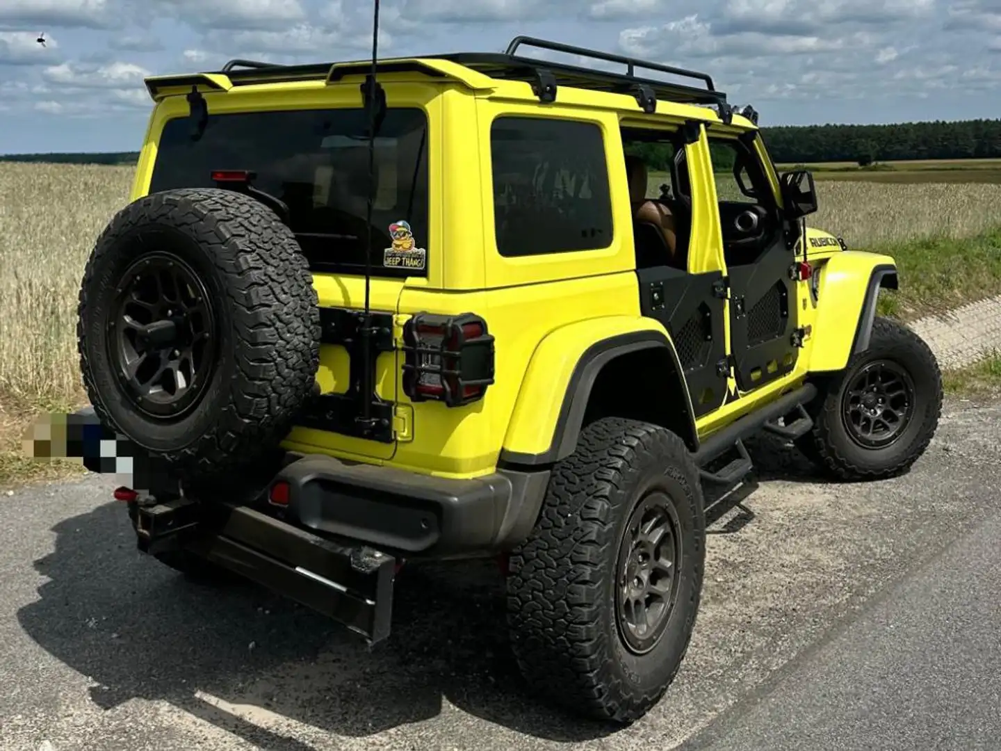 Jeep Wrangler LEGGERE! 3.6 V6 RUBICON Giallo - 2