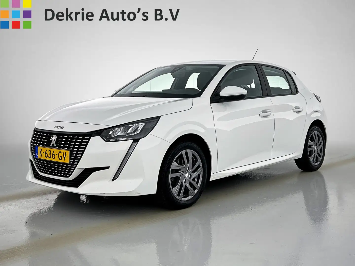 Peugeot 208 1.5 HDi 103PK Blue Active 5Drs. Airco / Navigatie Wit - 1