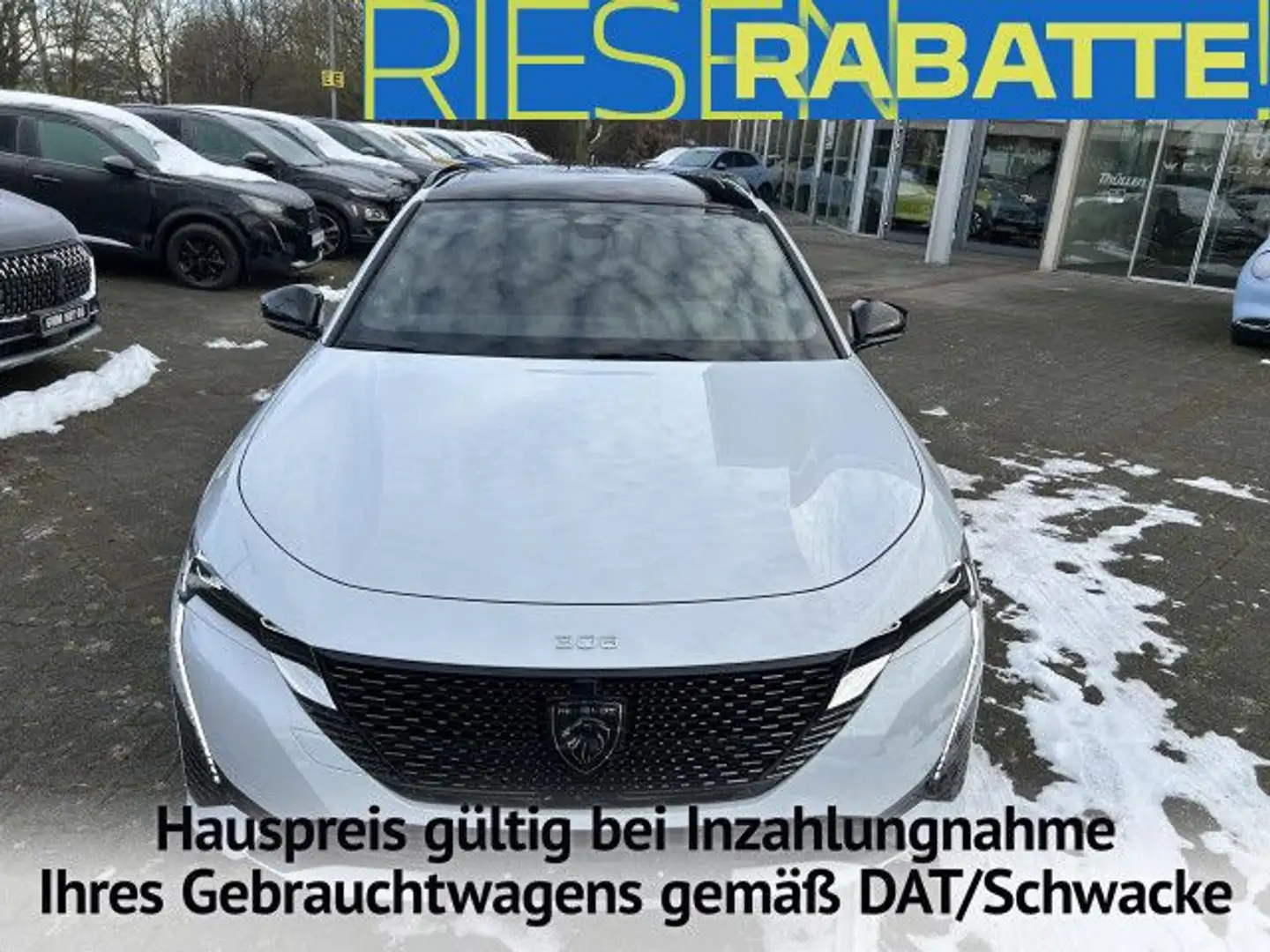 Peugeot 308 SW GT BlueHDi Panorama / Elekt. Heckklappe / 3 Weiß - 2