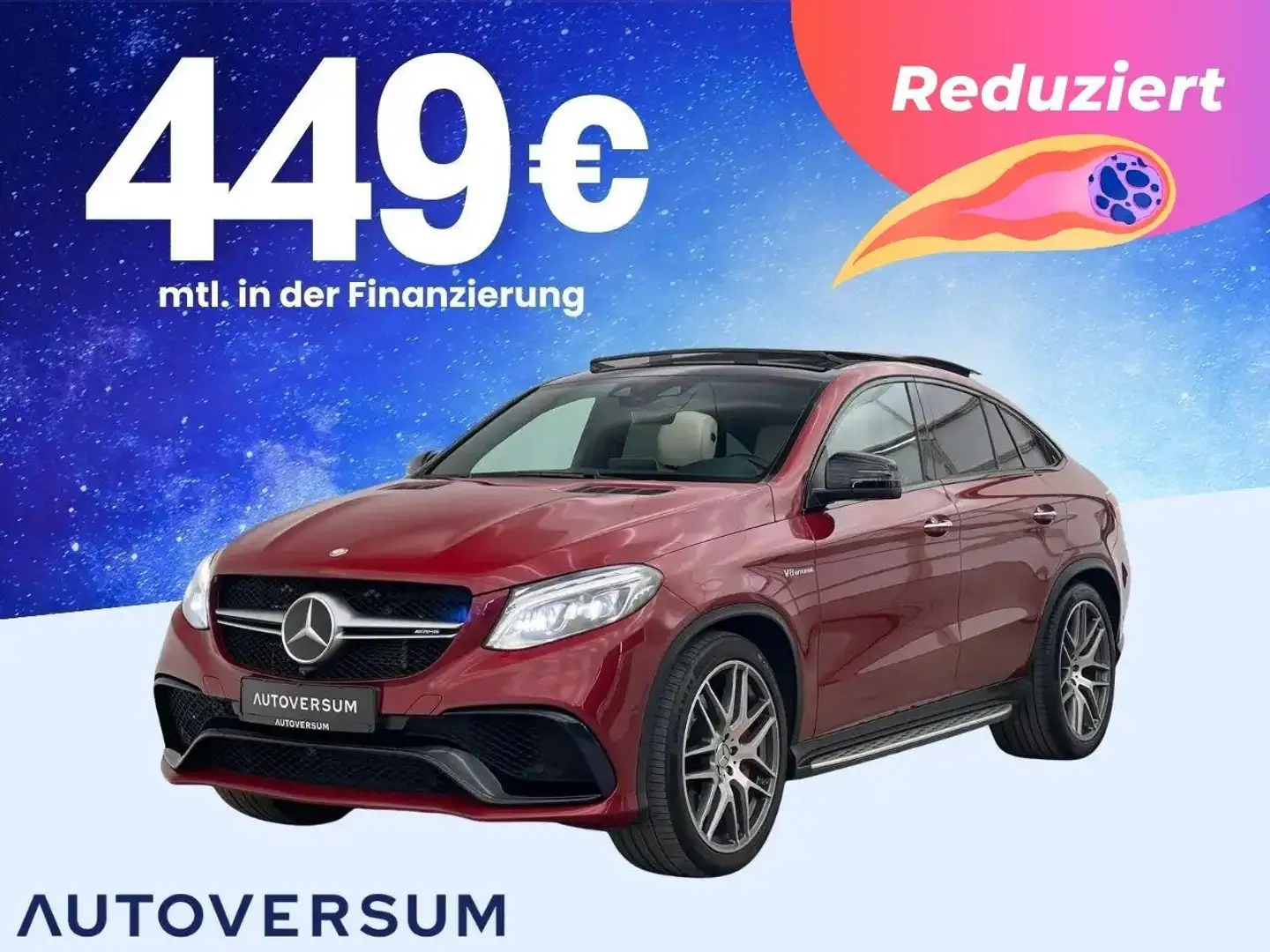 Mercedes-Benz GLE 63 AMG GLE 63S AMG 4M Coupe 360°*PANO*AHK*MEM*AGA*LED Schwarz - 1
