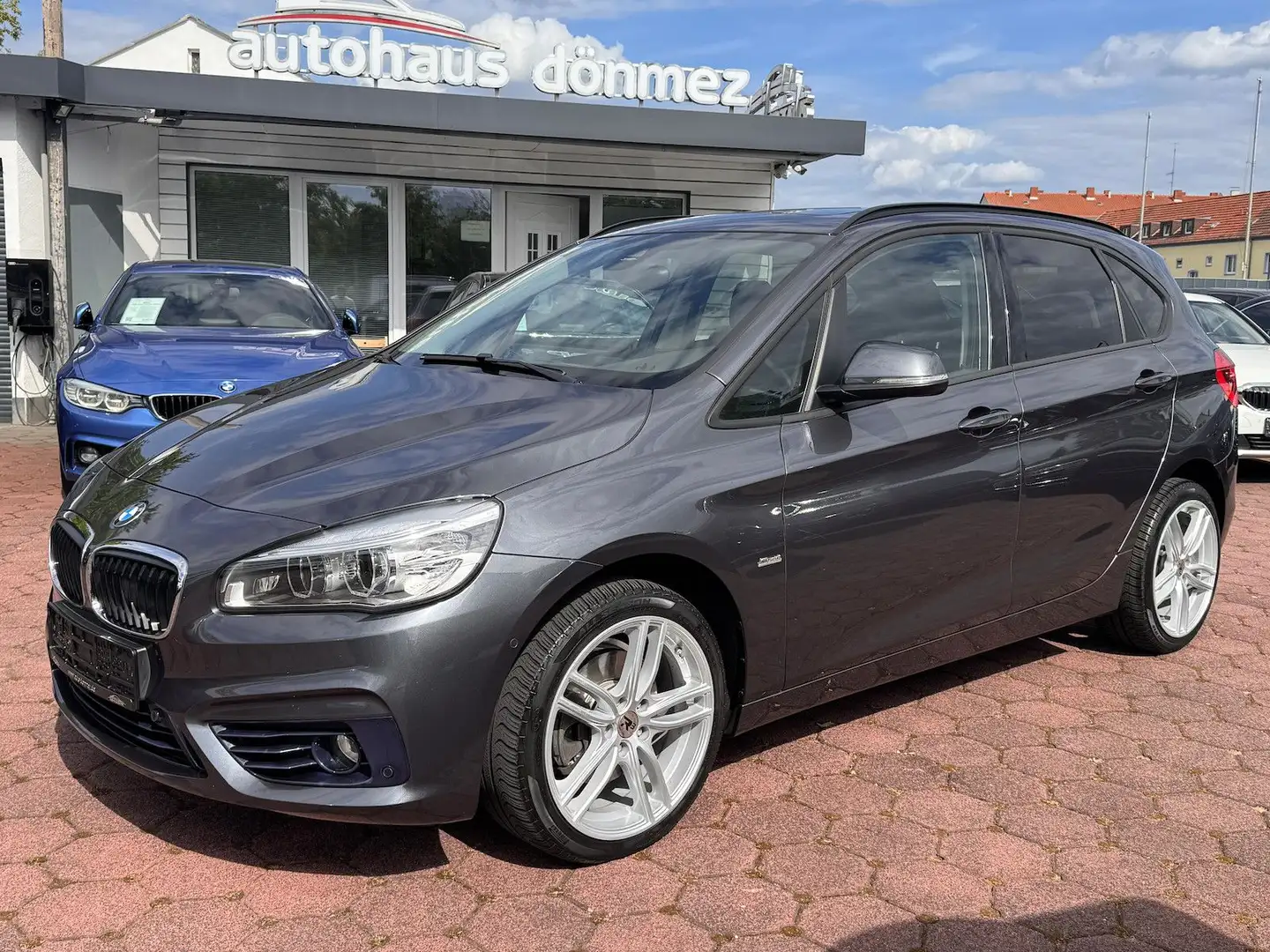 BMW 220 dA Sport Line PANO RFKA LED Grigio - 1