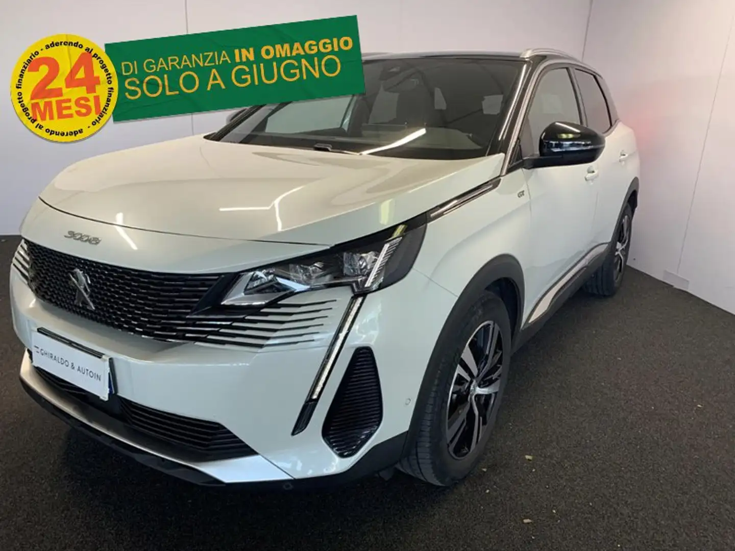 Peugeot 3008 II 2021 1.5 bluehdi GT s&s 130cv eat8 Bianco - 1