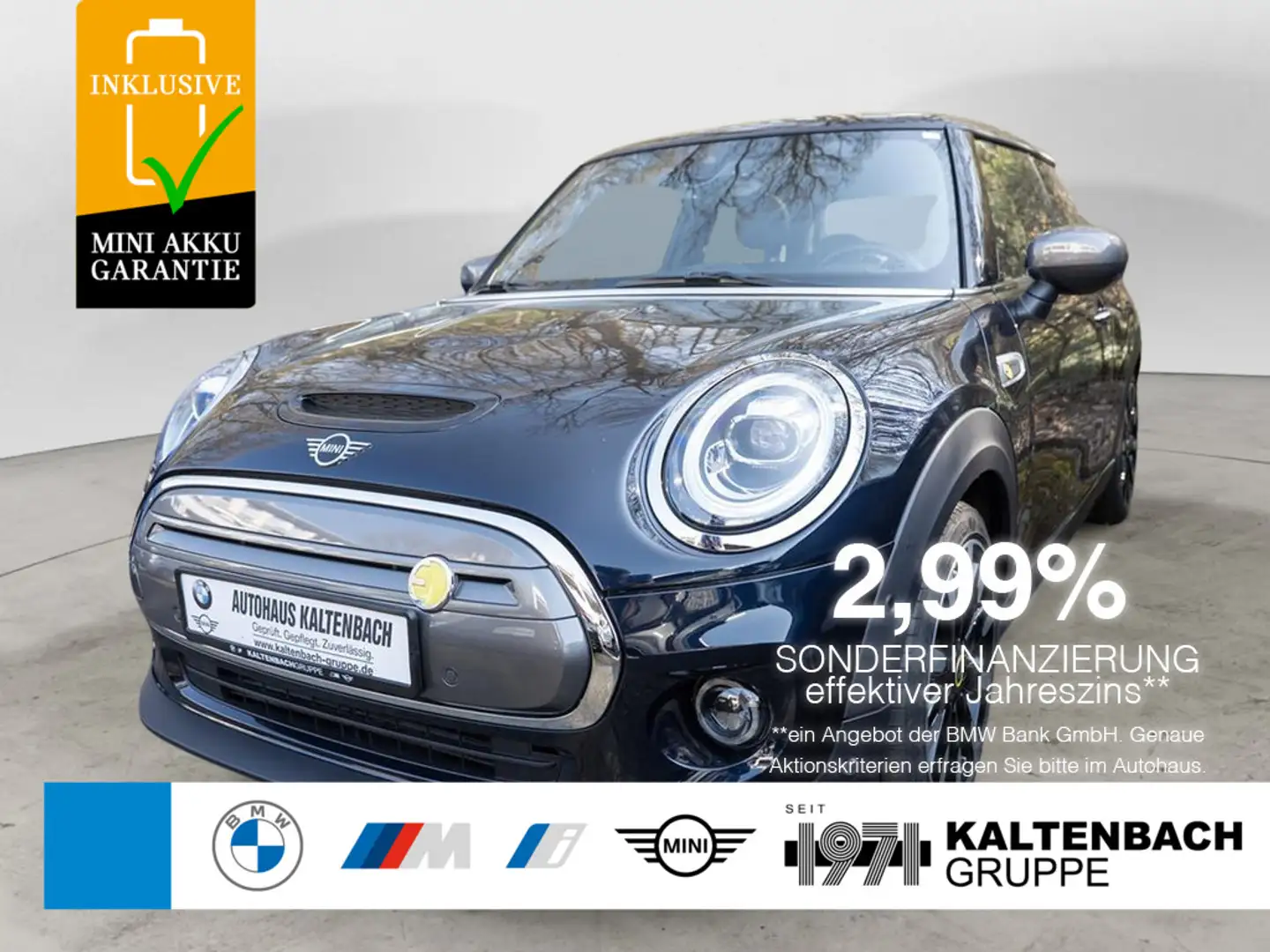 MINI Cooper SE Trim XL PANO HUD NAVI H/K KAMERA Noir - 1