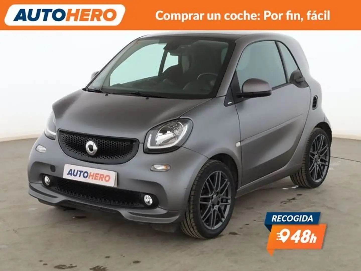 smart forTwo 0.9 Turbo Basis passion Gris - 1