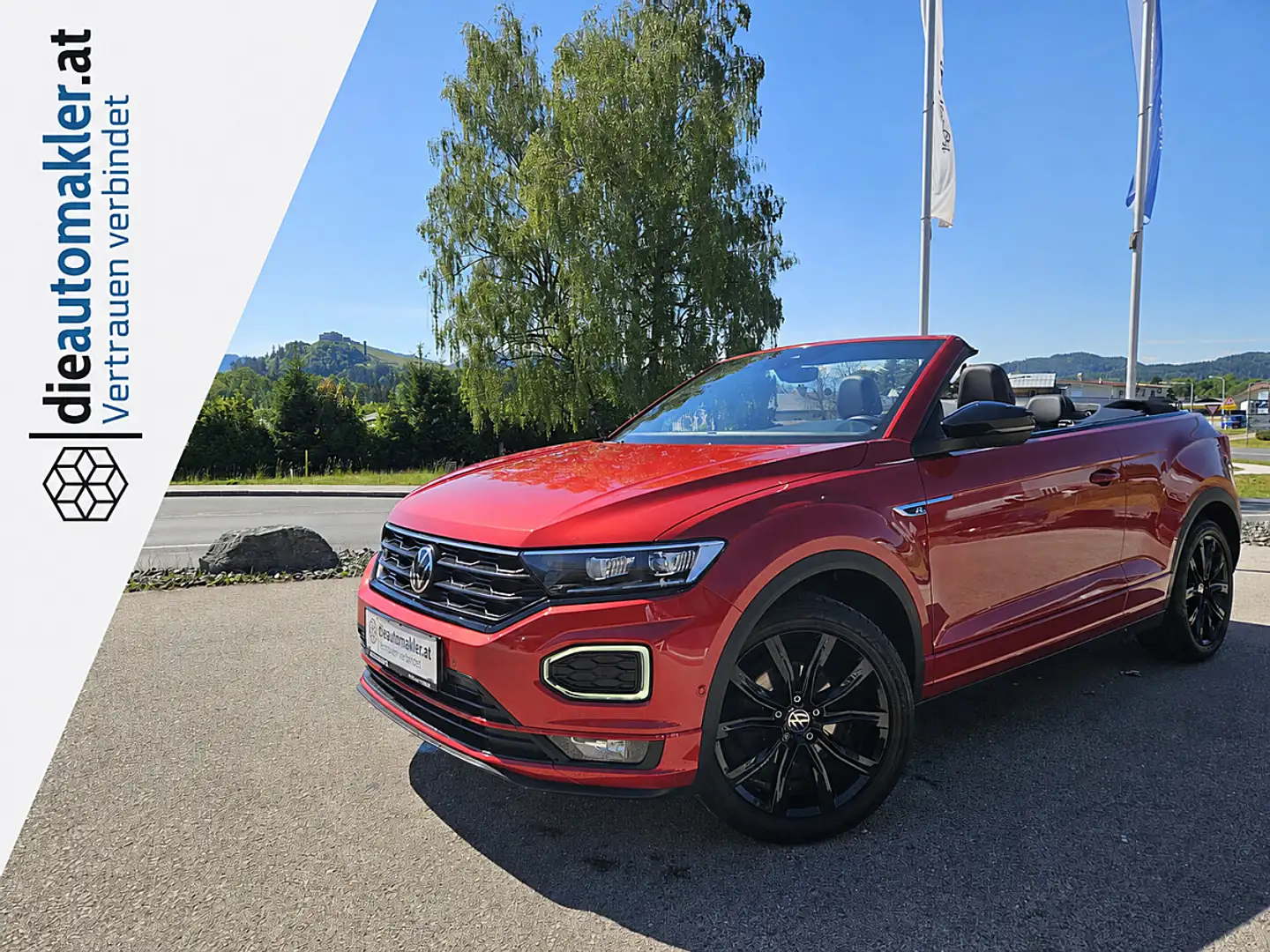 Volkswagen T-Roc Cabrio 1,5 TSI ACT 2x R-Line Rot - 1