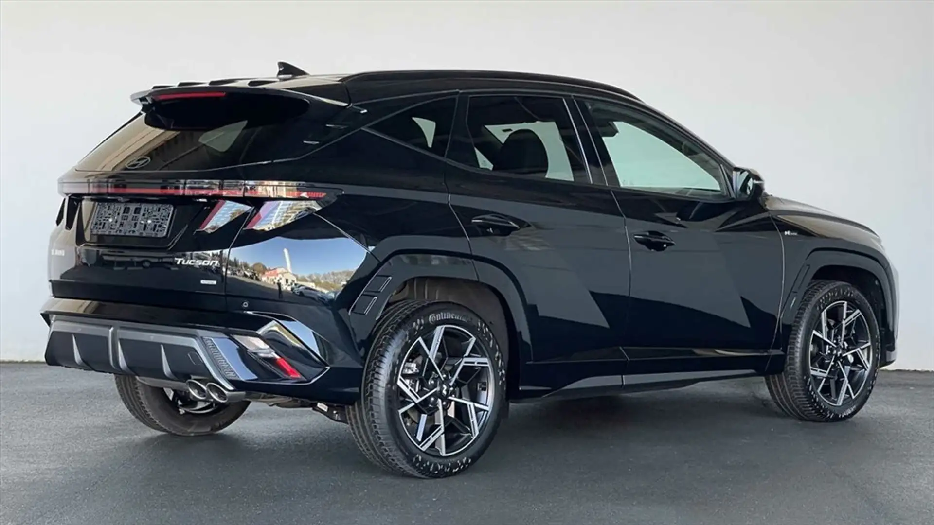 Hyundai TUCSON Tucson IV 1,6 T-GDi (MHEV) DCT 4WD N-Line ACC Noir - 2