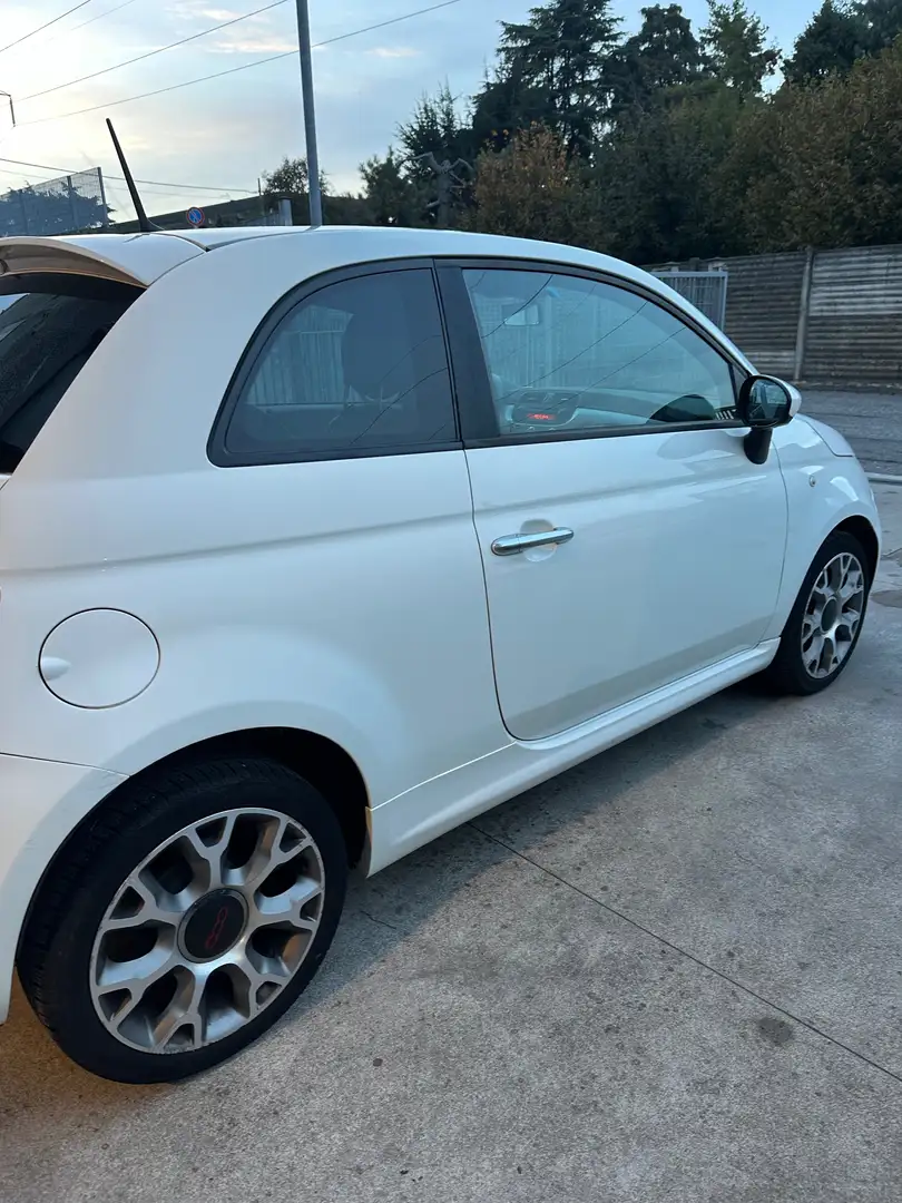 Fiat 500 500 1.2 Sport 69cv Blanc - 2