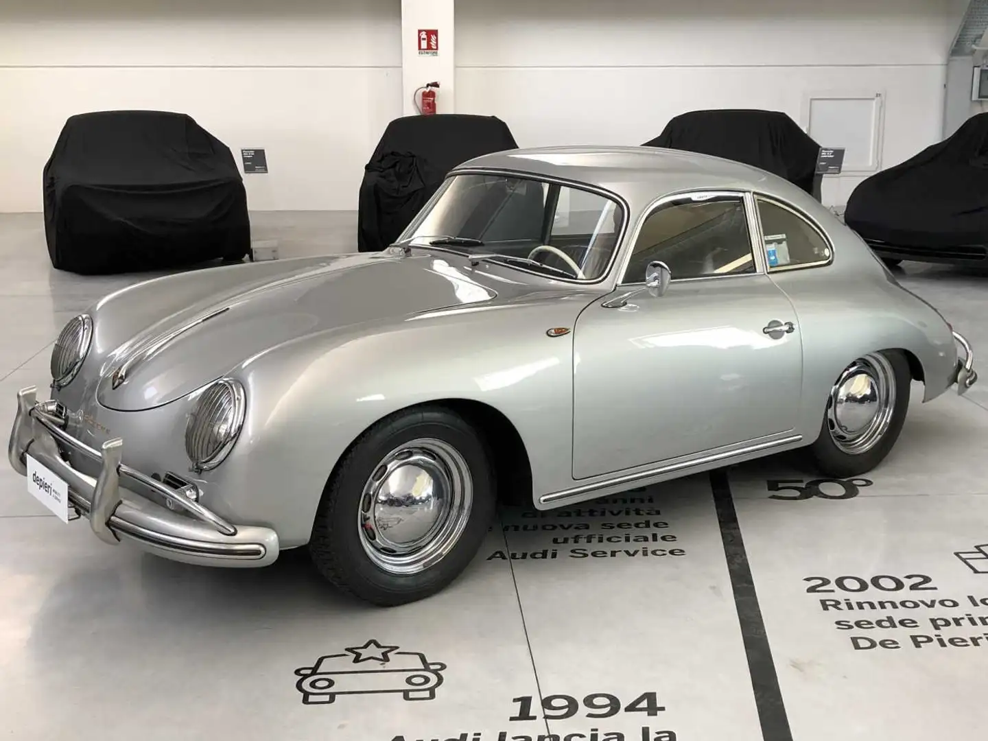 Porsche 356 A coupe 16 T2 Silber - 1