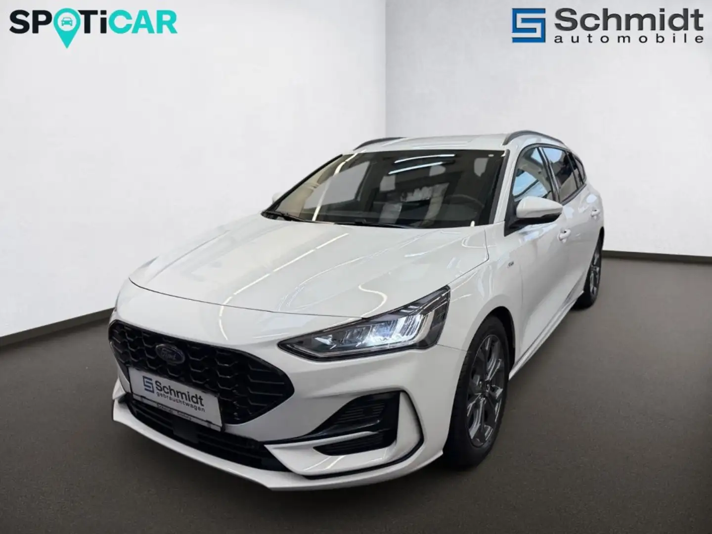 Ford Focus Turnier 1,5 EcoBlue ST-Line Aut. Weiß - 1