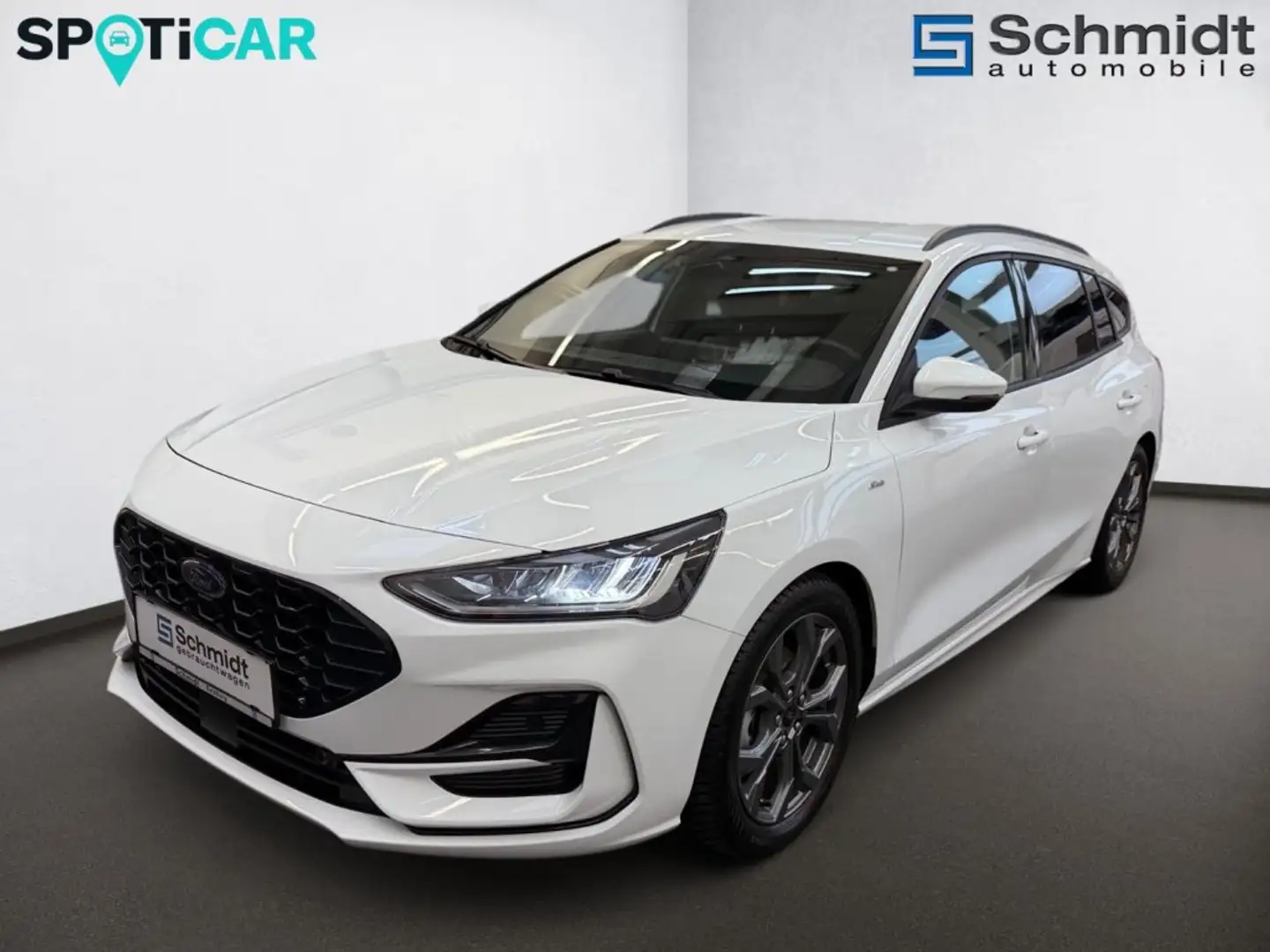 Ford Focus Turnier 1,5 EcoBlue ST-Line Aut. Weiß - 2