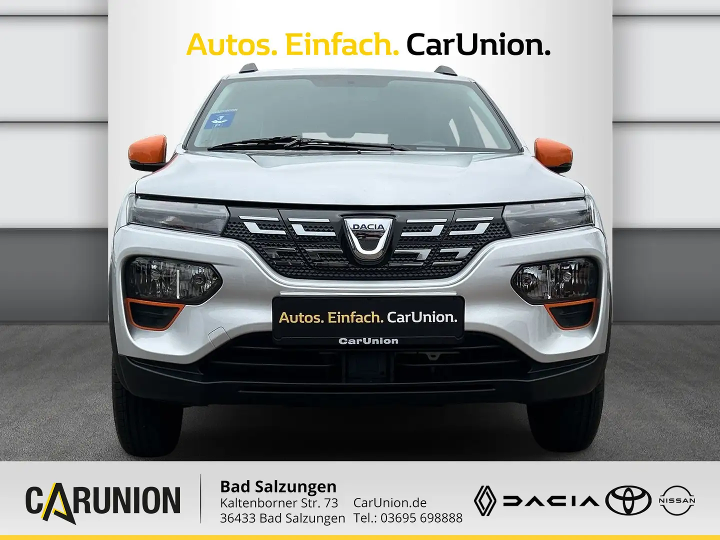 Dacia Spring Comfort Plus m. Look-Paket-Orange (MY22) Grau - 2