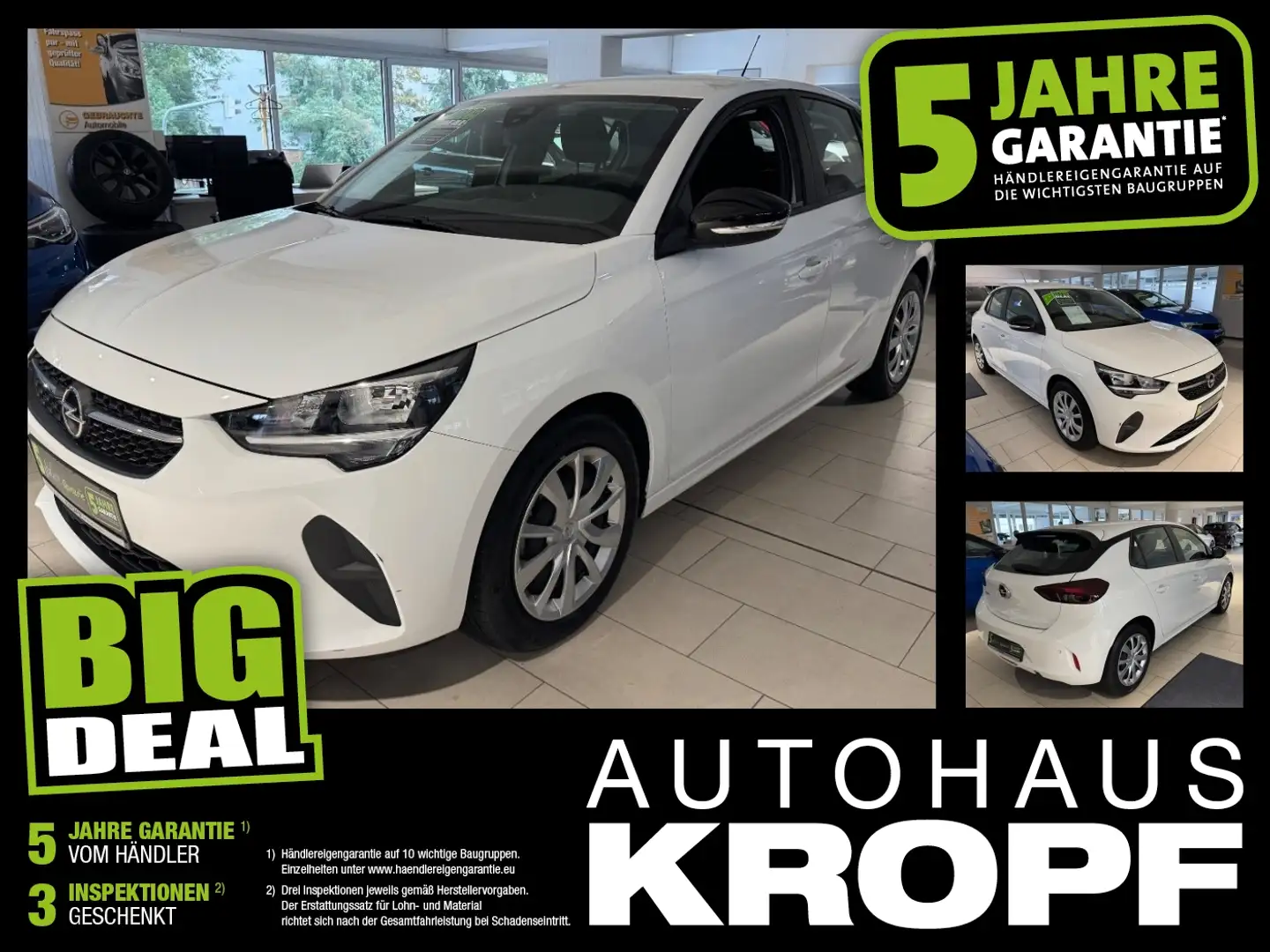 Opel Corsa F 1.5 Parkpilot,Navi,Tempomat Weiß - 1