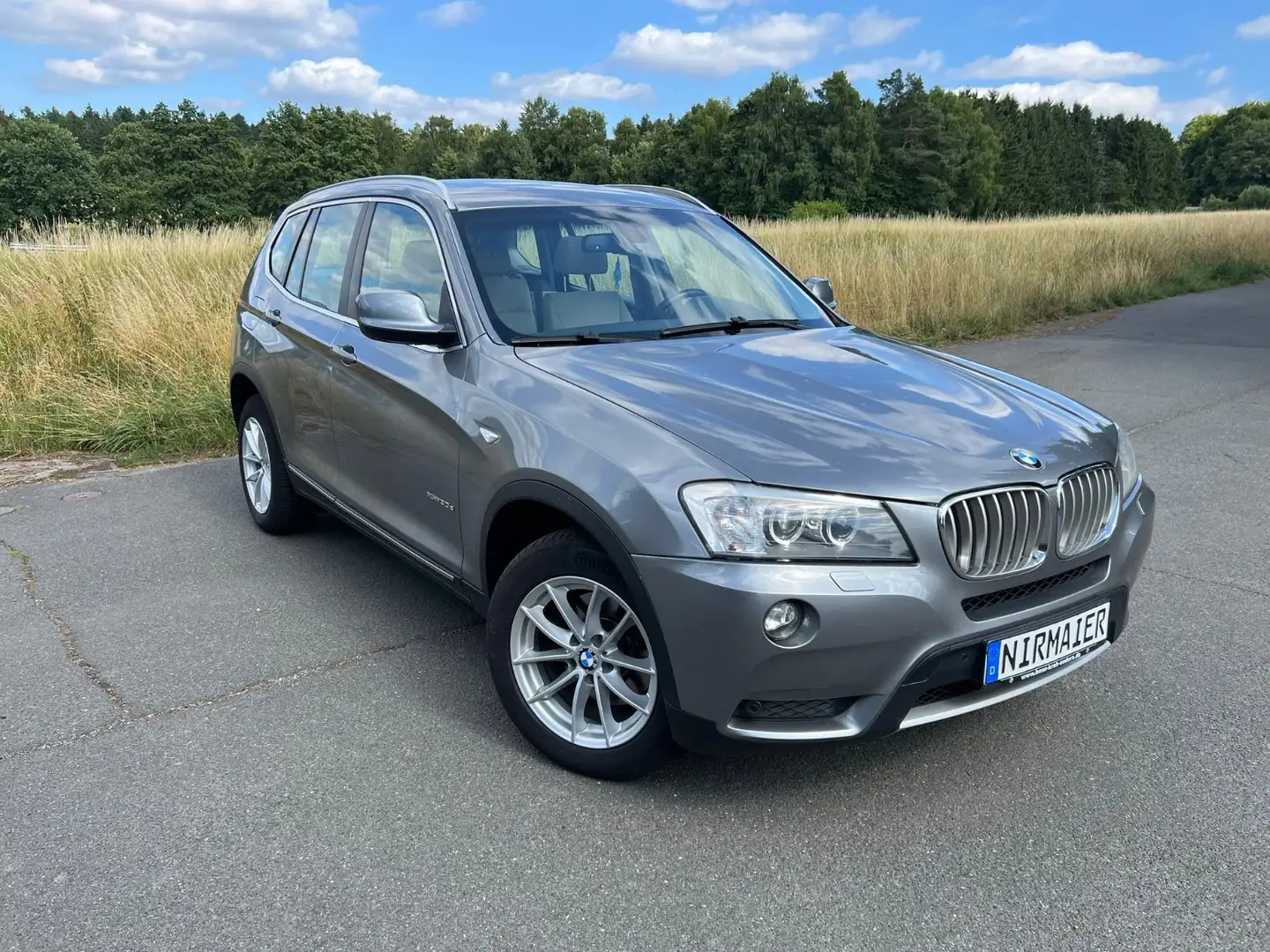 BMW X3 XDRIVE 30D, NAVI, LEDER, XENON, PANO, VOLL Gris - 1