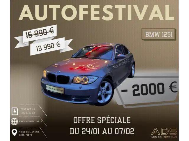 BMW 125 i 3.0L 218CV