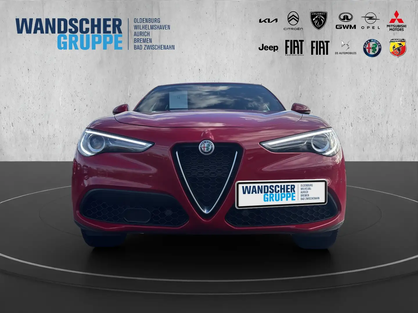 Alfa Romeo Stelvio 2.0 Turbo Ti Q4 *LENKRADHEIZUNG*KEYLESS* Rot - 2