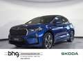 Skoda Enyaq Coupe 85 h Batterie Elektromotor 1-Gang-Au Blau - thumbnail 1