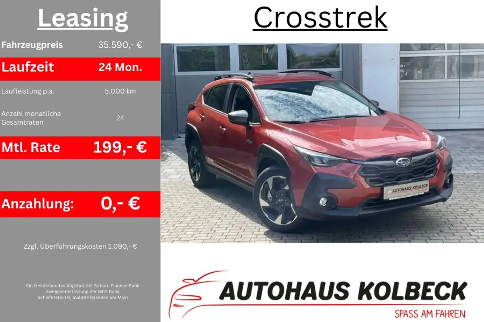 Subaru Crosstrek 2.0ie Lineartronic Comfort MY24 Orange - 2