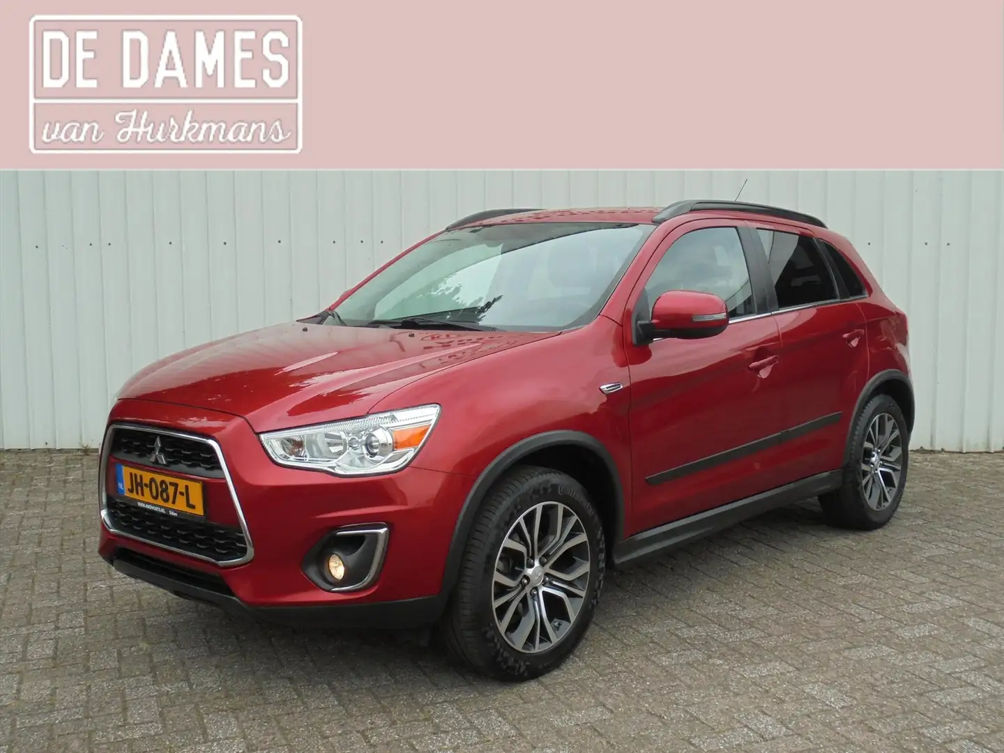 Mitsubishi ASX 1.6i INTENS 1e EIGENAAR NL-AUTO TREKHAAK Rood - 1