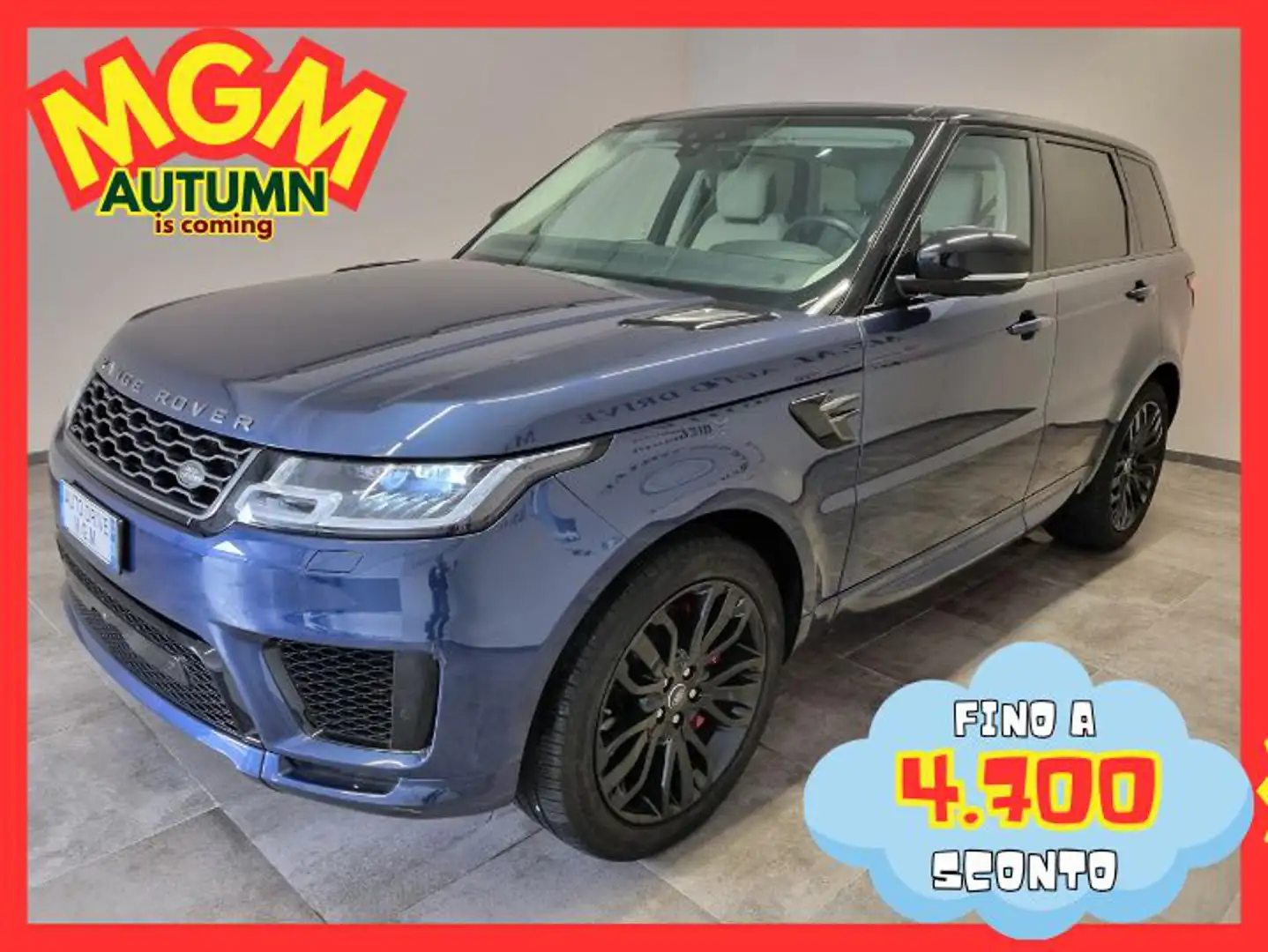 Land Rover Range Rover Sport 5.0 V8 Supercharged 525 CV HSE Dynamic Blau - 1