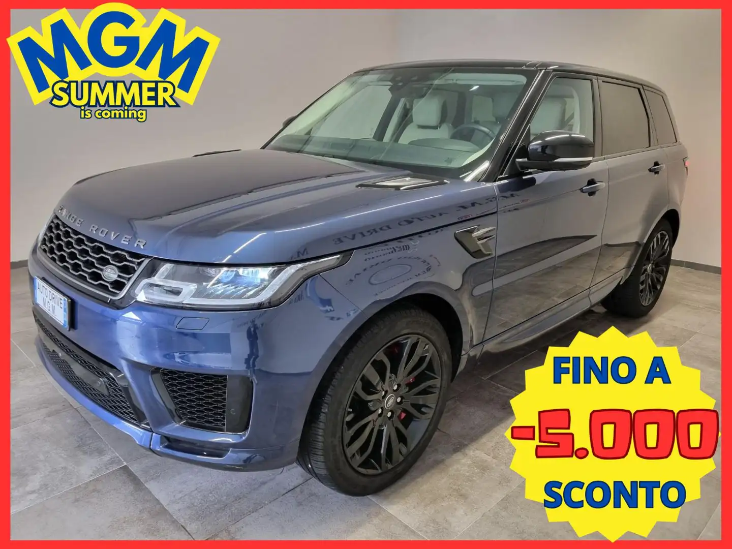 Land Rover Range Rover Sport 5.0 V8 Supercharged 525 CV HSE Dynamic Blu/Azzurro - 1
