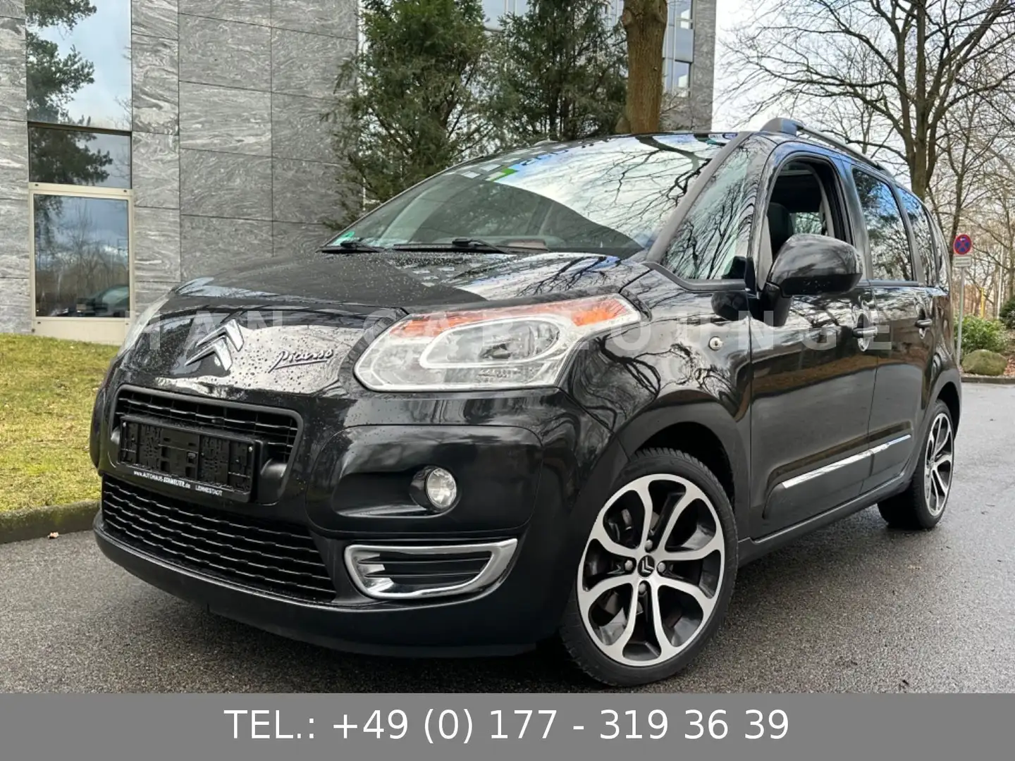 Citroen C3 Picasso Exclusive*PANORAMADACH*KLIMAAUTOM*PDC Negro - 2