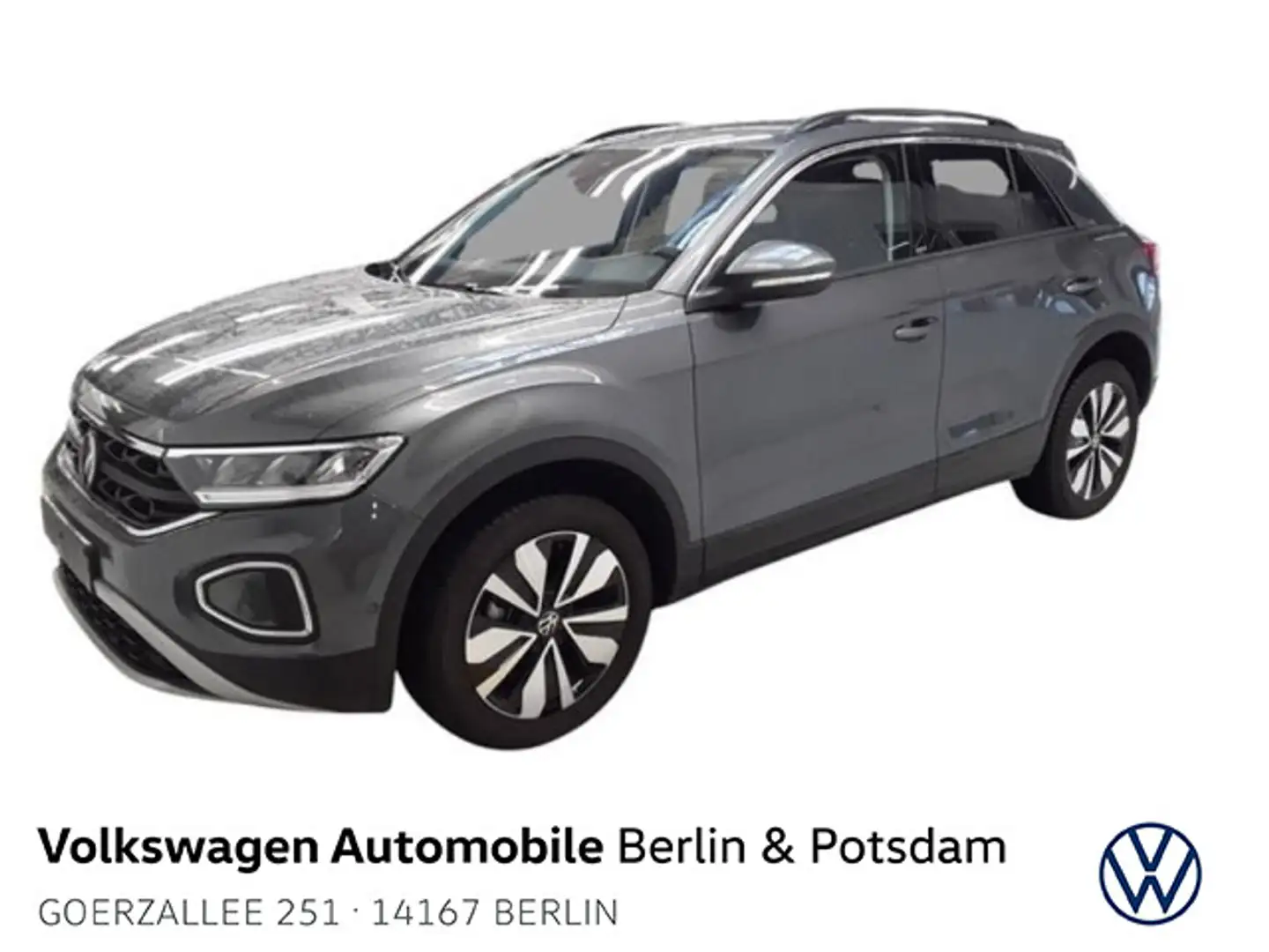 Volkswagen T-Roc 1.5 TSI DSG MOVE NAVI STDHZ LED SHZ Grau - 1