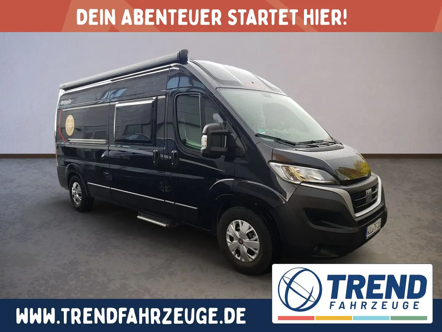 Dethleffs Globetrail Classic 600 DR Fiat *Radio *Kamera Schwarz - 1