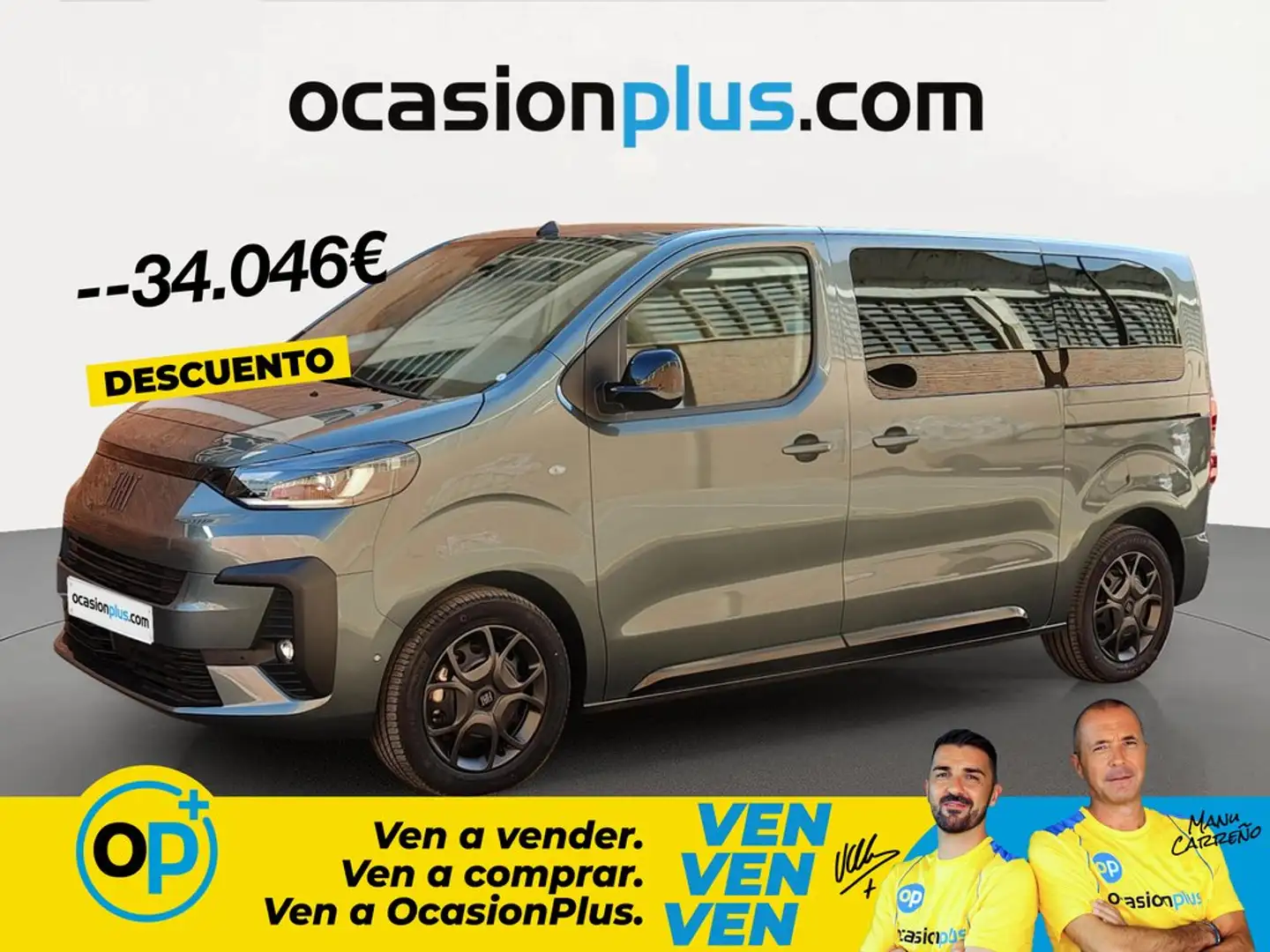 Fiat Ulysse M1 2.0.BlueHDI &S& Talla M Aut. 130KW Verde - 1