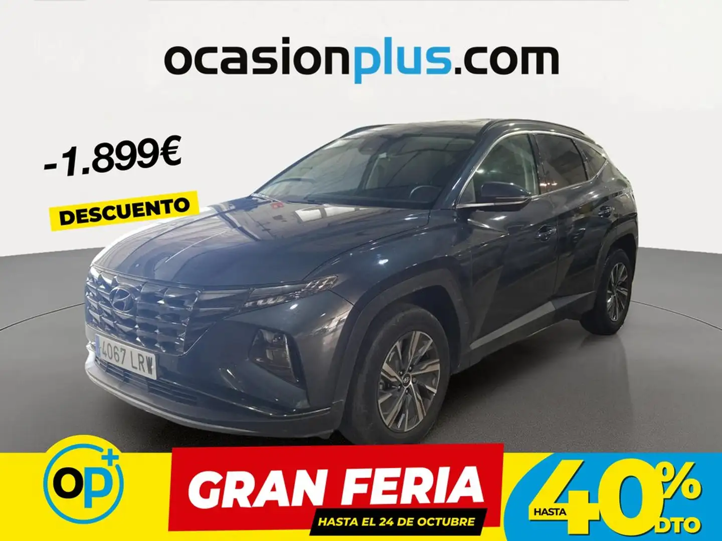 Hyundai TUCSON 1.6 TGDI HEV Maxx AT Gris - 1