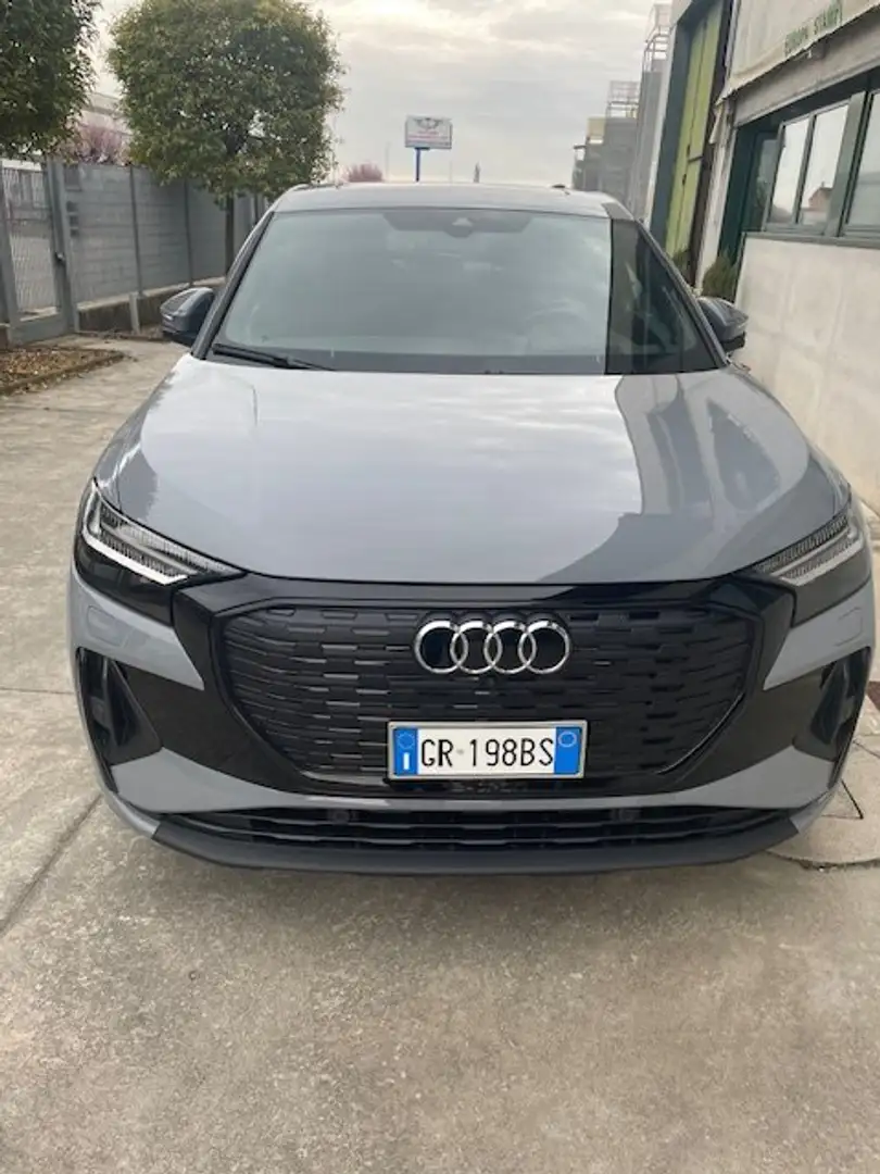 Audi Q4 e-tron Q4+Sportback+e-tron+50+S+line+edition+quattro Grigio - 1