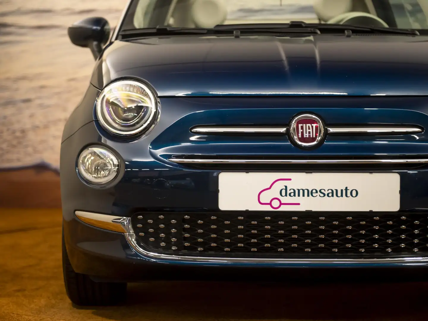 Fiat 500C 1.0 Hybrid Cabriolet, NAP, inclusief garantie, 1st Bleu - 2