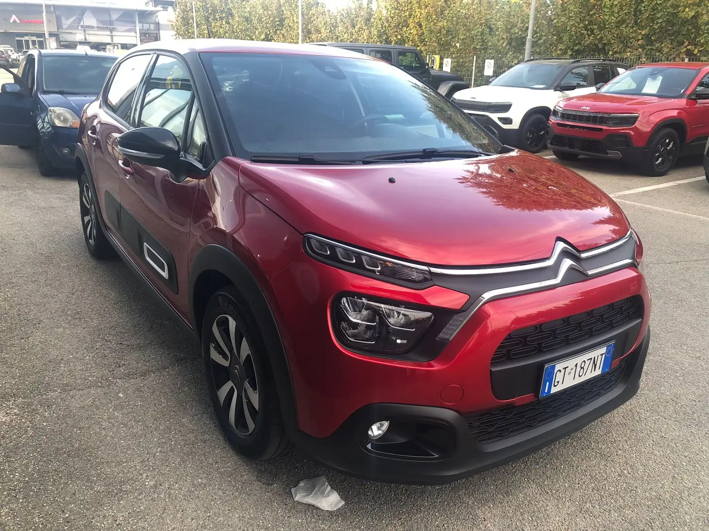 Citroen C3 C3 1.2 puretech 110cv my18 Rosso - 1
