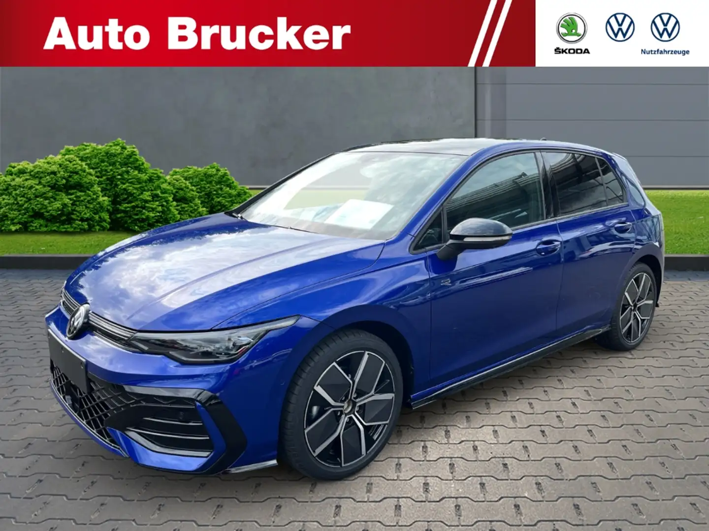 Volkswagen Golf VIII 1.5 eTSI R-Line LED+Panodach+HEAD-UP-Display+ Modrá - 1