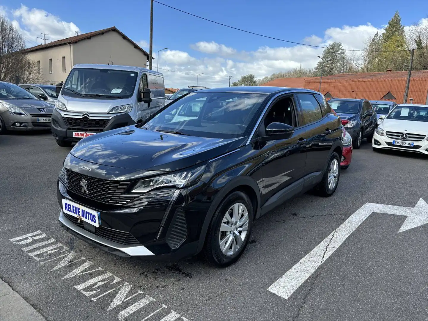 Peugeot 3008 1.5 BlueHDi 130ch S&amp;S Allure Pack EAT8 Noir - 2