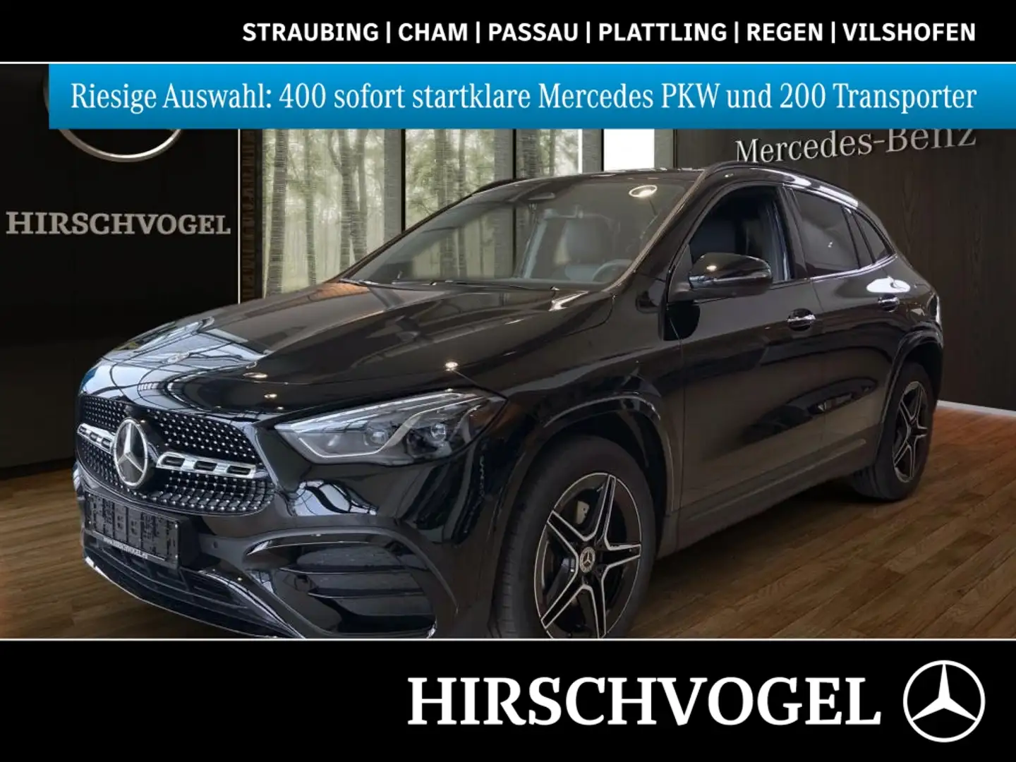 Mercedes-Benz GLA 250 e EDITION AMG-Line+Night+KEYLESS+DISTRON Schwarz - 1