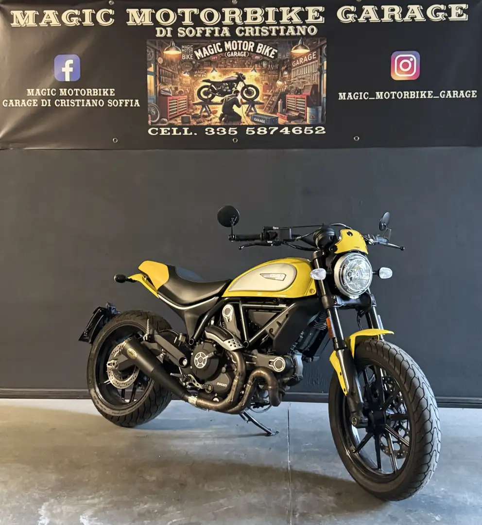 Ducati Scrambler 800 icon gialla accetto permuta bmw Жовтий - 1