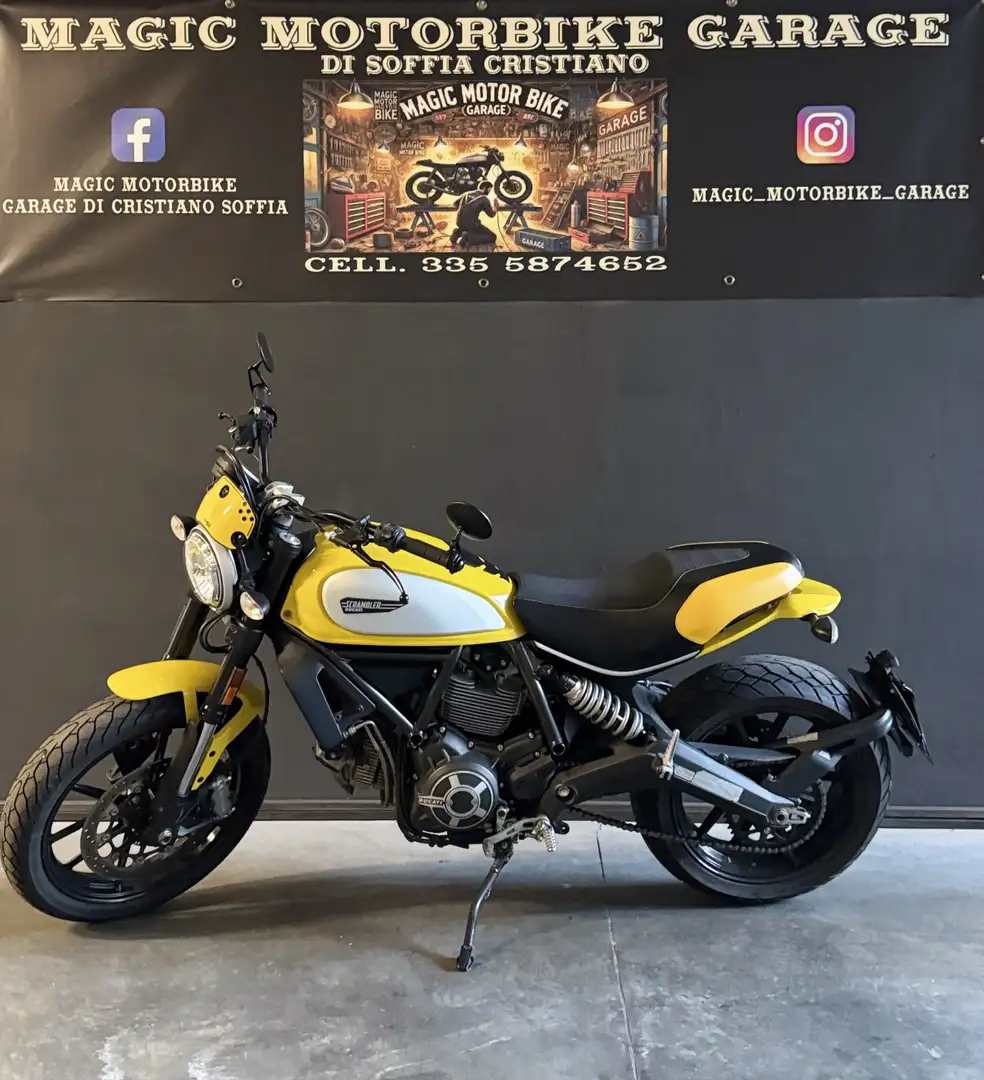 Ducati Scrambler 800 icon gialla accetto permuta bmw Жовтий - 2