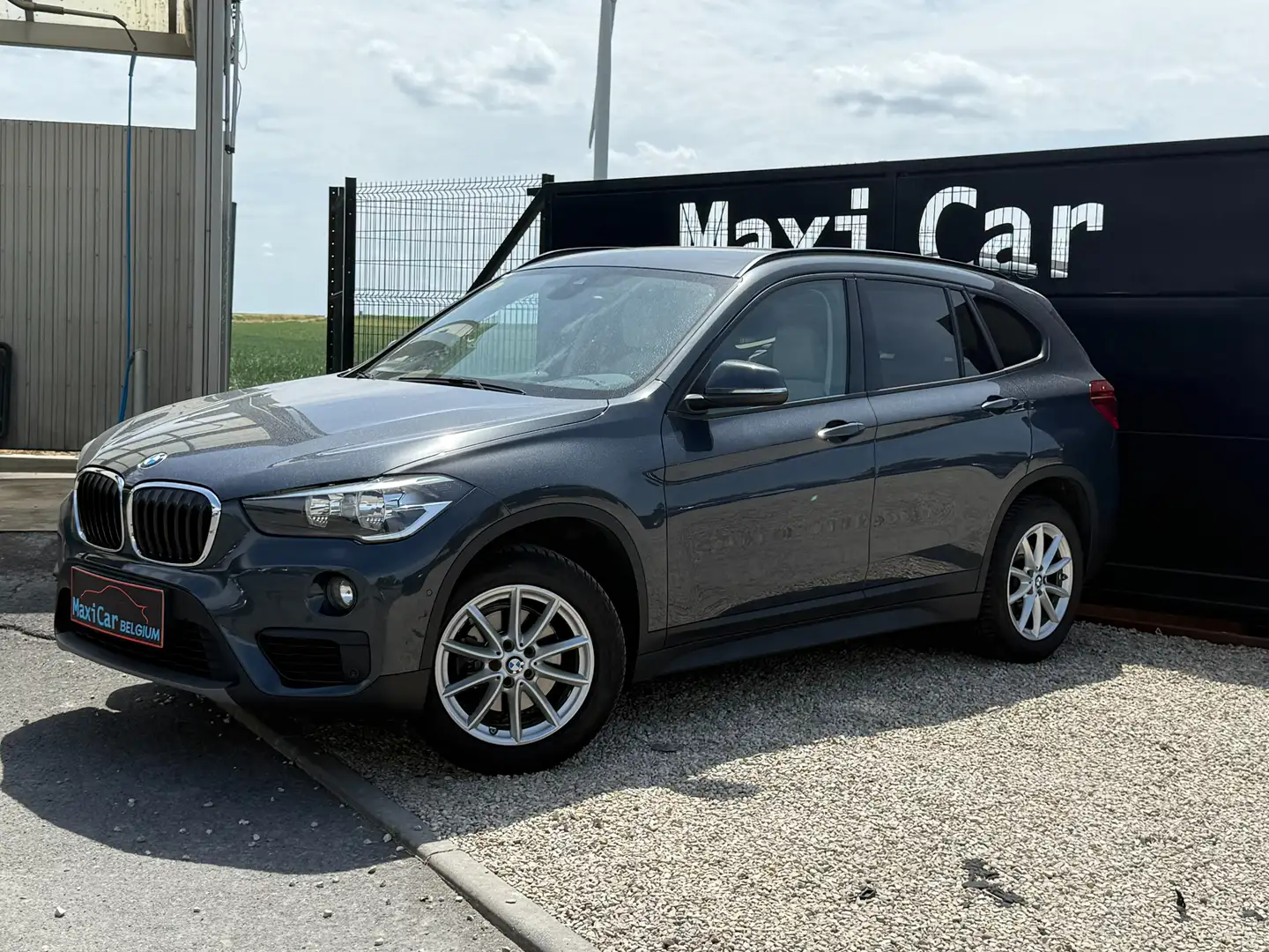 BMW X1 2.0d sDrive18/98.500 km/1er propr./Caméra recul Gris - 1