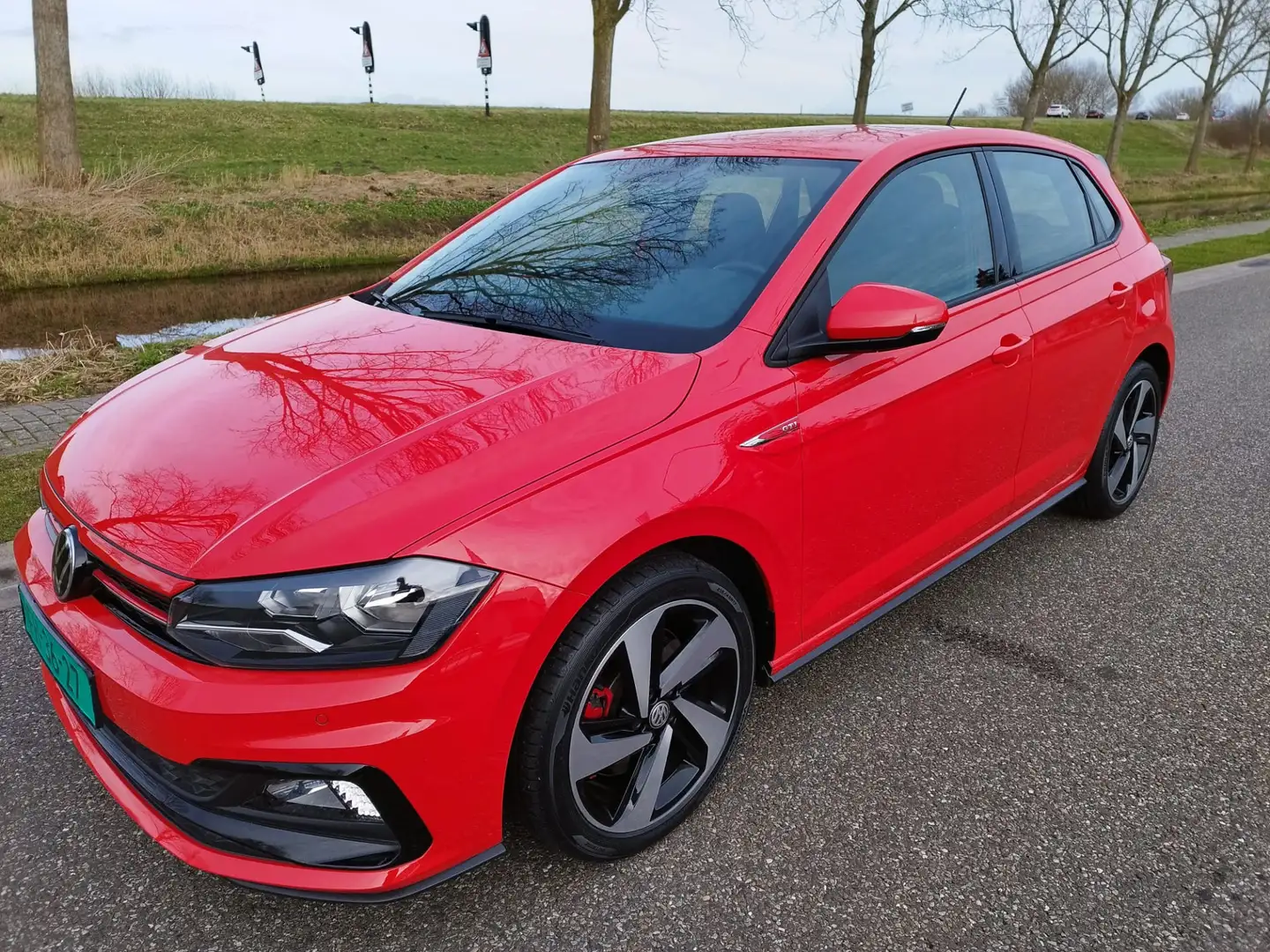 Volkswagen Polo GTI 2.0 TSI DSG ** 2021 Model ** 23.251 km ** Rood - 2