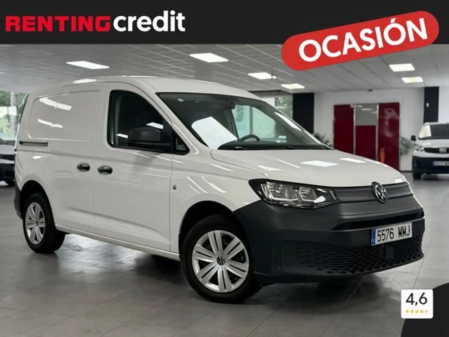 Volkswagen Caddy Cargo 2.0 TDI 55kW (75CV) Blanco - 1