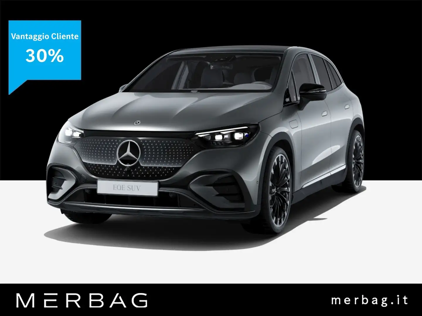 Mercedes-Benz EQE 350 4Matic AMG line Premium Серебристый - 1