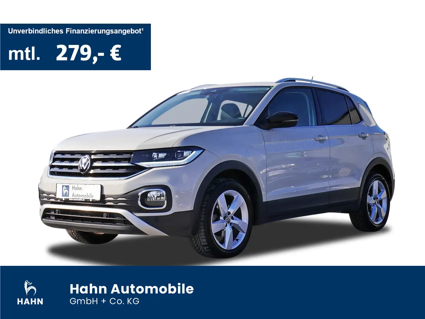 Volkswagen T-Cross 1.0TSI DSG Style ACC App-Connect Spurh L Grijs - 1