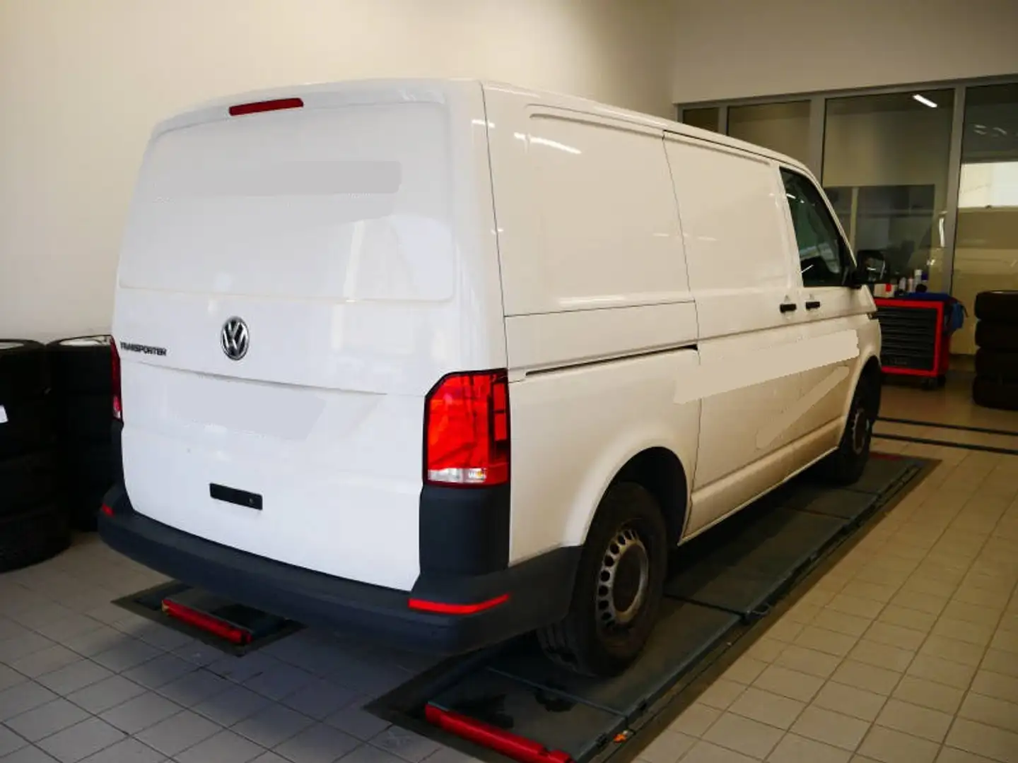 Volkswagen T6 Transporter Kasten 2.0 TDI 3-Sitzer KLIMA APP PDC Weiß - 2