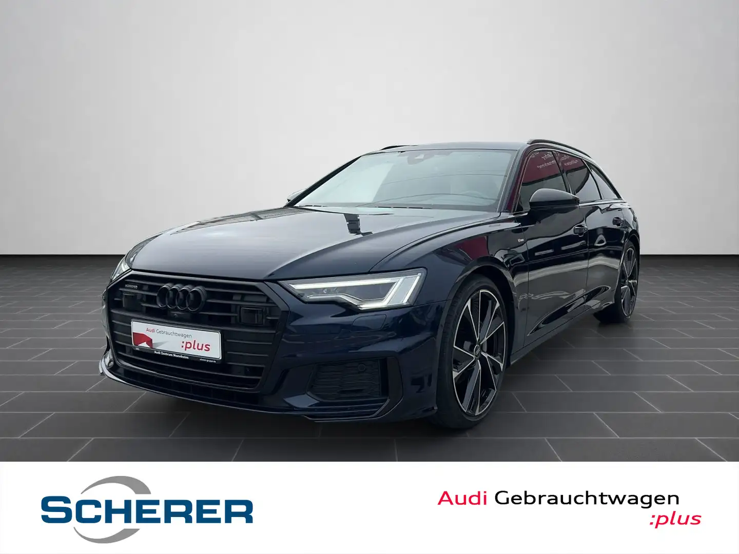 Audi A6 40 TDI quattro tronic S LINE B&O AHK 36 Blau - 1