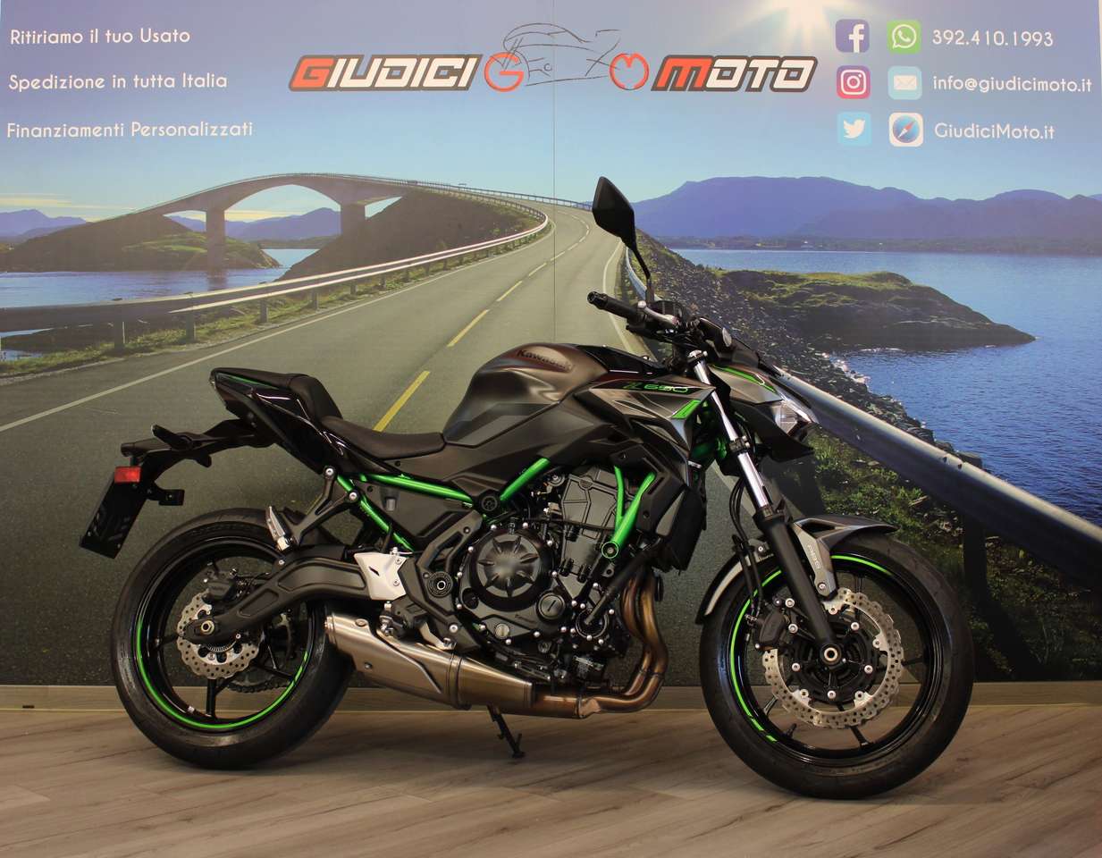 Kawasaki Z 650 abs - 2023 - km 10217
