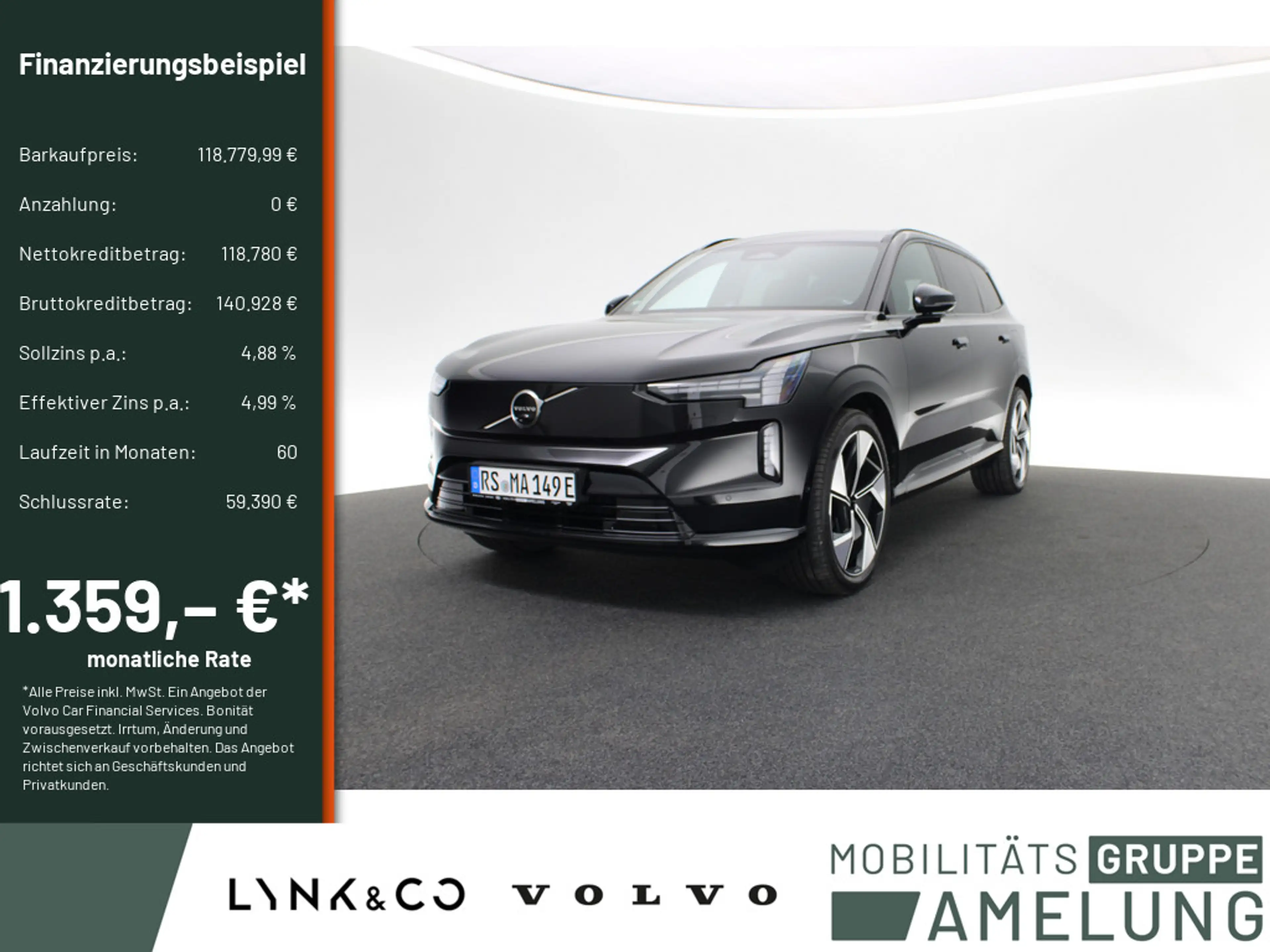 Volvo EX90 Ultra, Twin Motor Performance, Elektrisch, 6 Sitze